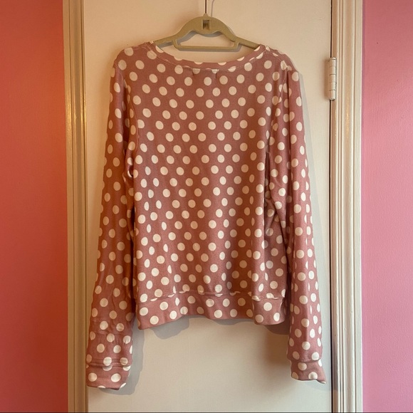 Wildfox Polka Dot Sweatshirt - Picture 4 of 6